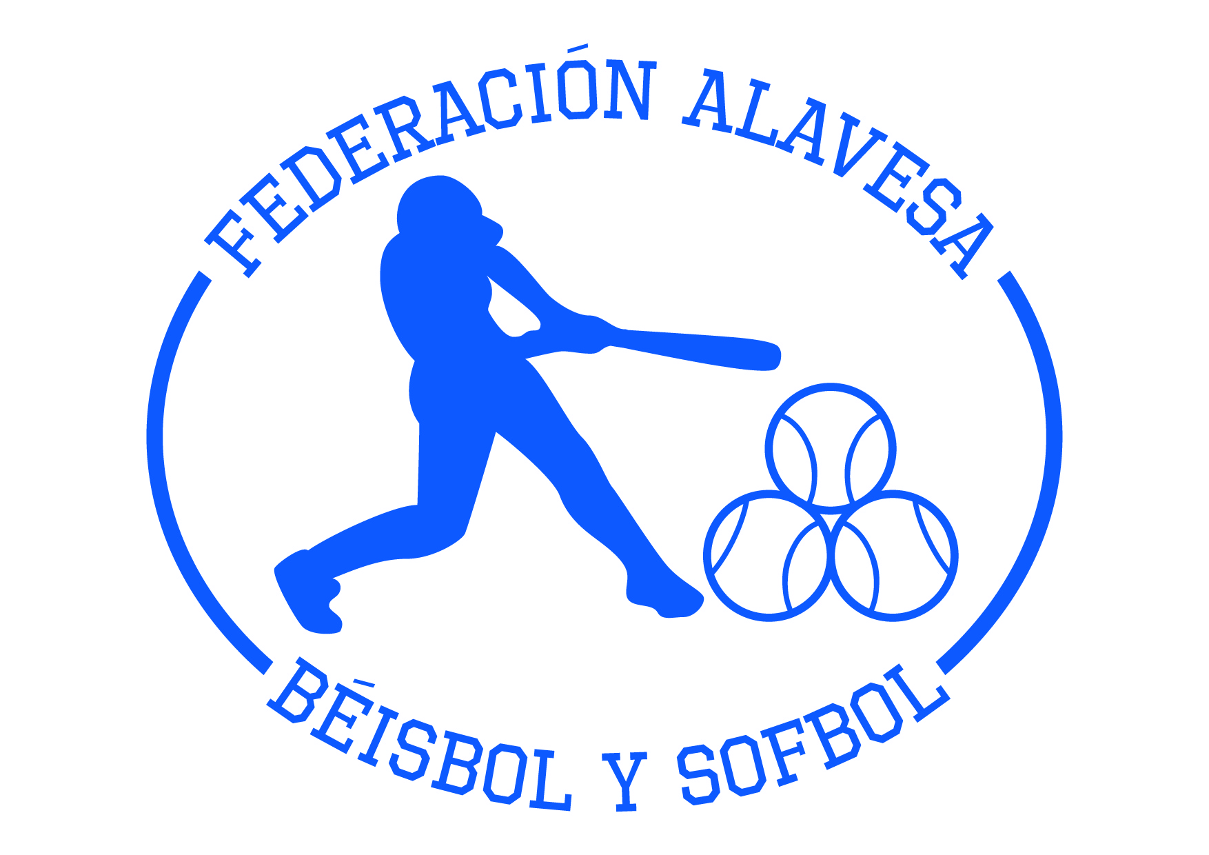 Logotipo Federación Alavesa de Béisbol y Sofbol